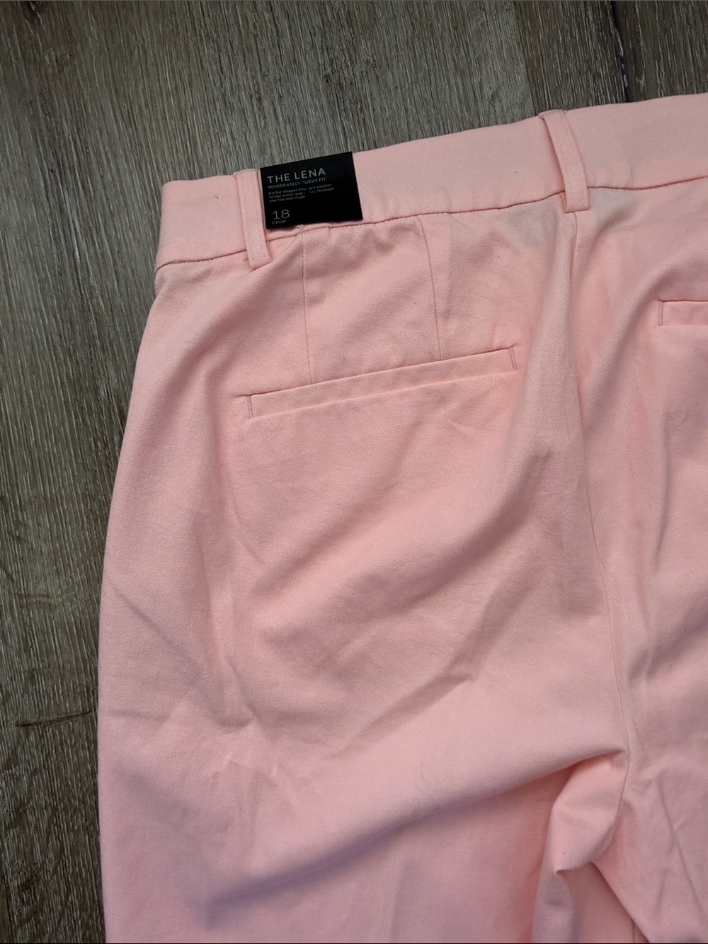 Lane Bryant Light Pink Cropped Tailored Pants - Picture 7 of 10